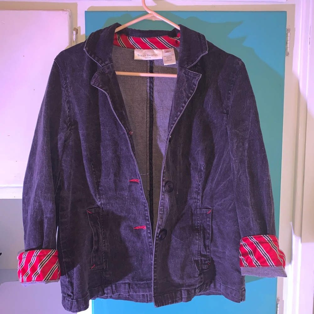 Black Denim Jacket 🌶